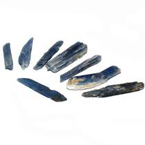 01 Cianita Azul Lamina Bruto Pedra Natural 40 a 60mm Class B - Cristaisdecurvelo
