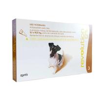 01 combo Antipulgas Revolution 60 Mg 5,1 A 10,0 Kg