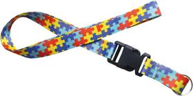 01 Cordão Autismo (autista) Com Trava De Segurança 01 Cordão Autismo (autista) Com Trava De Segurança