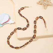 01 Corrente Cordão Correntinha Acrilico Armação Óculos Feminina sol praia compatível ray ban oakley ana hickmann grau gatinho hexagonal Moda solar 01 Corrente Cordão Correntinha Acrilico Armação Óculos Feminina sol praia compatível ray ban oakley ana hickmann grau gatinho hexagonal Moda solar