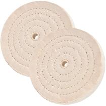 01 Disco Escova Roda Polimento Politriz Esmeril 6 Polegadas Clemara Kit Rebolo vonder pano algodão expansiva 200 polidor polir furadeira ferramenta