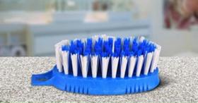 01 dúzia escova oval plástica 01 dúzia escova oval plástica