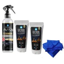 01 Ecotrend Auto Protection Titanium 300ml 02 Ultra Finish Cristalização Americana estetica