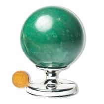 01 Esfera Quartzo Verde Natural 6 a 8cm 400 a 500g Tipo C 01 Esfera Quartzo Verde Natural 6 a 8cm 400 a 500g Tipo C