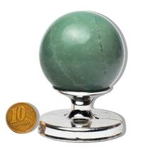 01 Esfera Quartzo Verde Natural 7 a 12cm 200 a 300g Tipo B 01 Esfera Quartzo Verde Natural 7 a 12cm 200 a 300g Tipo B