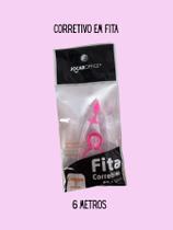 01 Fita Corretiva Jocar Office 6 metros branquinho em fita seca na hora recursos de correção papelaria material escolar 01 Fita Corretiva Jocar Office 6 metros branquinho em fita seca na hora recursos de correção papelaria material escolar