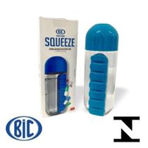 01 Garrafa Água Squeeze Porta Comprimidos - Bic