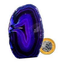 01 Geodo de Ágata Lilás 150 a 200g 7 a 12cm Classe B 01 Geodo de Ágata Lilás 150 a 200g 7 a 12cm Classe B