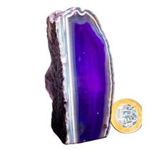 01 Geodo de Ágata Lilás 250 a 300g 7 a 12cm Classe B 01 Geodo de Ágata Lilás 250 a 300g 7 a 12cm Classe B