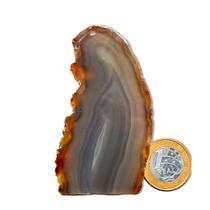 01 Geodo de Ágata Natural 200 a 250g 7 a 12cm Classe B 01 Geodo de Ágata Natural 200 a 250g 7 a 12cm Classe B