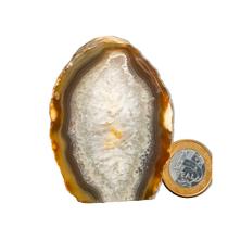 01 Geodo de Ágata Natural 250 a 300g 7 a 12cm Classe B 01 Geodo de Ágata Natural 250 a 300g 7 a 12cm Classe B