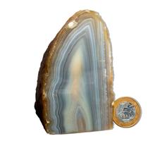 01 Geodo de Ágata Natural 450 a 500g 7 a 12cm Classe B 01 Geodo de Ágata Natural 450 a 500g 7 a 12cm Classe B