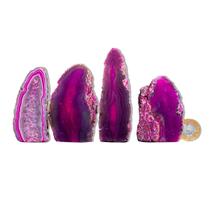 01 Kg Geodo de Ágata Rosa Tamanho 7 a 12cm Classe B 01 Kg Geodo de Ágata Rosa Tamanho 7 a 12cm Classe B