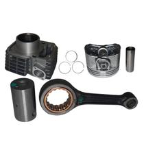 01 Kit Cilindro+Biela Mahle Metal Leve Honda Cg Fan 125 2009 A 2015