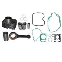 01 Kit Cilindro Completo+Kit Biela CG Cargo 125 2009 A 2015 Mahle