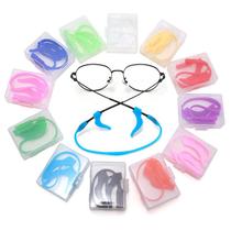 01 Kit Cordão Cordinha Com Trava Gancho Silicone Óculos Infantil