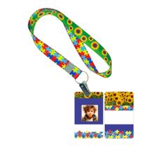 01 Kit Cordão e Crachá de PVC Personalizado para Portador de Deficiência Oculta 01 Kit Cordão e Crachá de PVC Personalizado para Portador de Deficiência Oculta