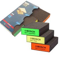 01 Kit De Esponjas Abrasivas Bosch S471 Expert Com 3 Unidades Bosch 2 608 901 175
