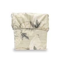 01 Lençol Cama Solteiro 180 Fios Estampado 1,90cm x 0.90cm Capa de Colchão Avulsa COM ELÀSTICO EM TODA VOLTA