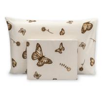 01 Lençol De Cima Cama Solteiro Sem Elástico Acabamento Em Bainha 2,50cm x 1,50cm 180 Fios Estampado