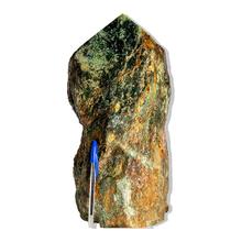 01 Malaquita Pedra Pé e Bico Serrado 11Kg 33cm Tipo B