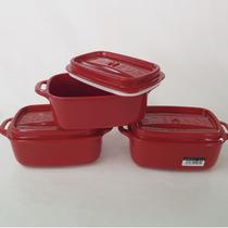 01 Marmiteira Pote Vermelho 400 ml