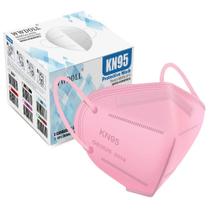 01 Máscara Kn95 Descartável Rosa Wwdoll Com Filtro E Clipe 01 Máscara Kn95 Descartável Rosa Wwdoll Com Filtro E Clipe