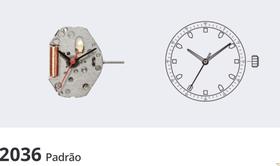 01 Mecanismo Miyota 2036 Padrão 01 Mecanismo Miyota 2036 Padrão