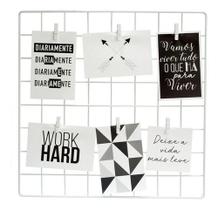 01 Memory Board 40 Cm X 40 Cm + 25 Mini Pregadores De Brinde