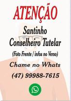 01 Milheiro Santinho Conselho Tutelar (Foto Colorida Frente - 7x10 cm - Santinhos do Brasil