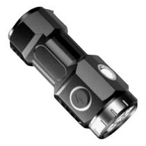 01 Mini Lanterna Tática Portátil Recarregável Alumínio C Imã