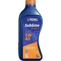 01 Óleo Royal Sublime 5w40 Sintético Sn-rc 1 Litro