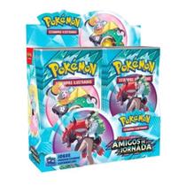 01 Pacote Booster Pokémon Copag Amigos da Jornada 6 Cartas