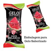01 PACOTE Embalagem/Saco Higienico P/ Gelo Saborizado Perolado - Melancia 01 PACOTE Embalagem/Saco Higienico P/ Gelo Saborizado Perolado - Melancia