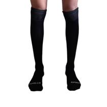 01 Par Meião Futebol Atoalhado Cano Longo Algodão Original Ideal Academia Corrida Caminhada Várias Cores