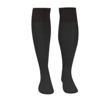 01 Par Meião Futebol Cano Alto Longo Masculino Feminino Adulto Algodão