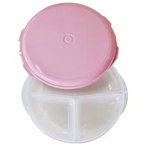 01 Petisqueira Prato Chic Izumi Color, Redondo,3 Divisões 01 Petisqueira Prato Chic Izumi Color, Redondo,3 Divisões