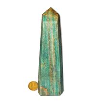 01 Ponta Aventurina Verde Natural 400 a 500g 14-16cm Tipo B