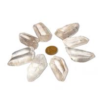 01 Ponta Cristal Lemúria com Estrias Natural 4 a 5cm Tipo B