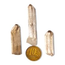 01 Ponta Quartzo Toque Fumê Bruto 10 a 20g 3 a 5cm Tipo B 01 Ponta Quartzo Toque Fumê Bruto 10 a 20g 3 a 5cm Tipo B