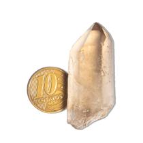 01 Ponta Quartzo Toque Fumê Bruto 20 a 50g 4 a 5cm Tipo B 01 Ponta Quartzo Toque Fumê Bruto 20 a 50g 4 a 5cm Tipo B