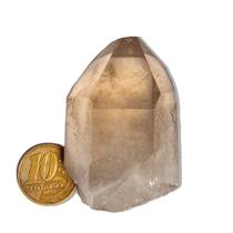 01 Ponta Quartzo Toque Fumê Bruto 50 a 100g 4 a 6cm Tipo B 01 Ponta Quartzo Toque Fumê Bruto 50 a 100g 4 a 6cm Tipo B