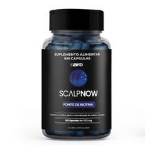 01 Pote Scalpnow 60Cps - Rico Em Biotina 100% Natural - Novo - Bnd
