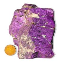 01 Purpurita Bruta Pedra Natural 13 a 18cm 1 a 1,5kg Tipo C 01 Purpurita Bruta Pedra Natural 13 a 18cm 1 a 1,5kg Tipo C