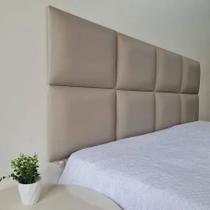 01 Quadro Estofado Placa Modular 40x30 P/ Cabeceira Facto