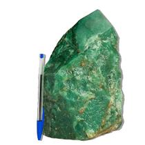 01 Quartzo Verde Pedra Pé e Bico Serrado 3,5Kg 22cm Tipo B