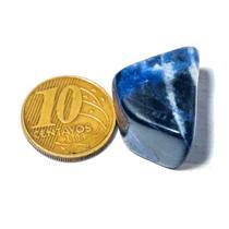 01 Sodalita Azul Rolado Pedra G 30 a 45mm Classe A