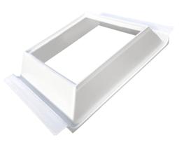 01 Suportes Bloco Vidro Lajesolar Luz Natural Solar H8 30cm