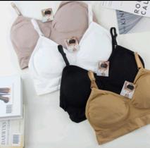 01 Sutiã Confortável com Bojo Removível