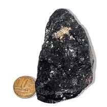 01 Turmalina Preta Pedra Natural 200 a 250g Média 7cm Tipo B